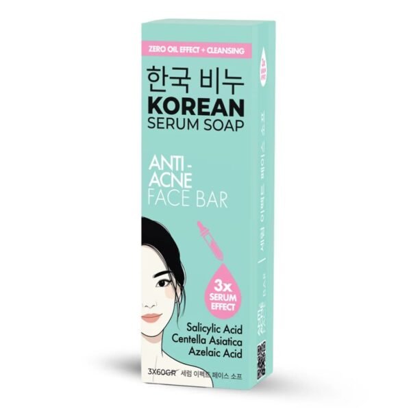 الصابون الكوري لمعالجة حب الشباب  ٣ قطع